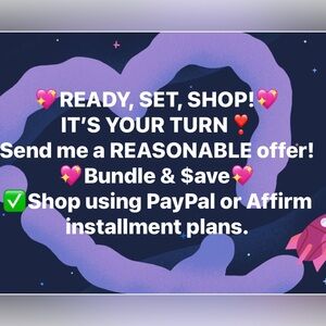 Want a GREAT DEAL? Send me a reasonable offer, and let's make a deal!